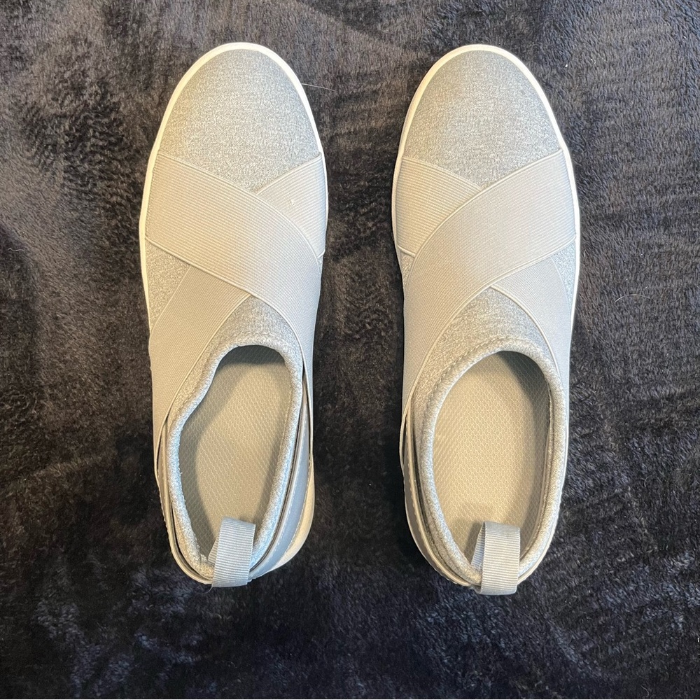 Grey casual shoes. Size 10. Purchased at Target. Super comfortable.